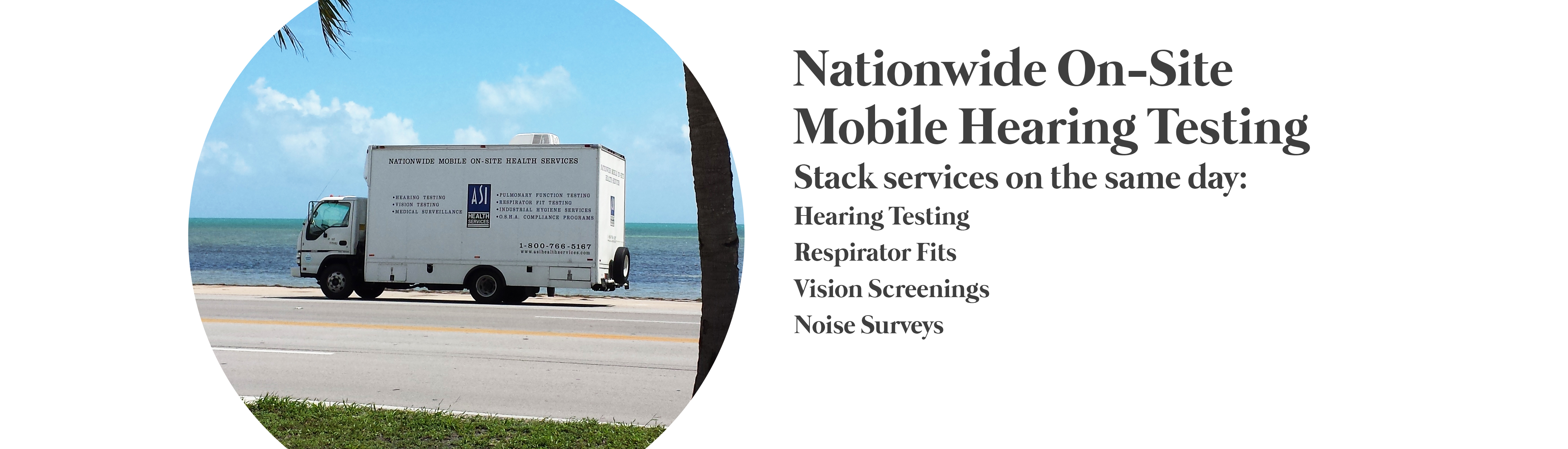 Mobile Nationwide On-Site Hearing Testing